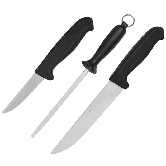 Zestaw noży kuchennych Mora Butcher Kit - Black