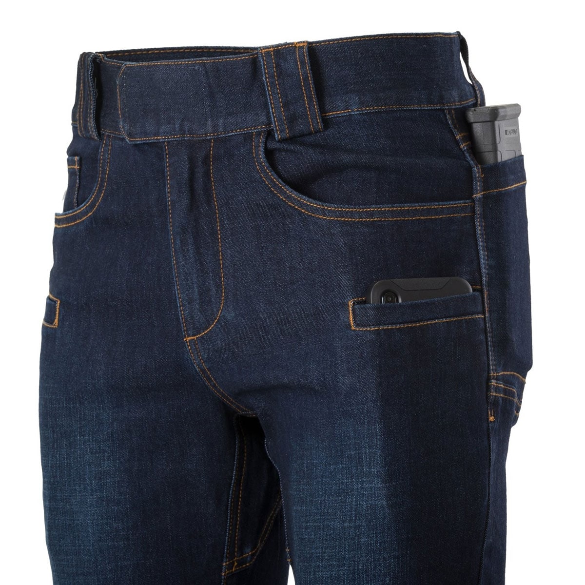 Spodnie Helikon Greyman Tactical Jeans Slim Denim Mid - Denim Blue