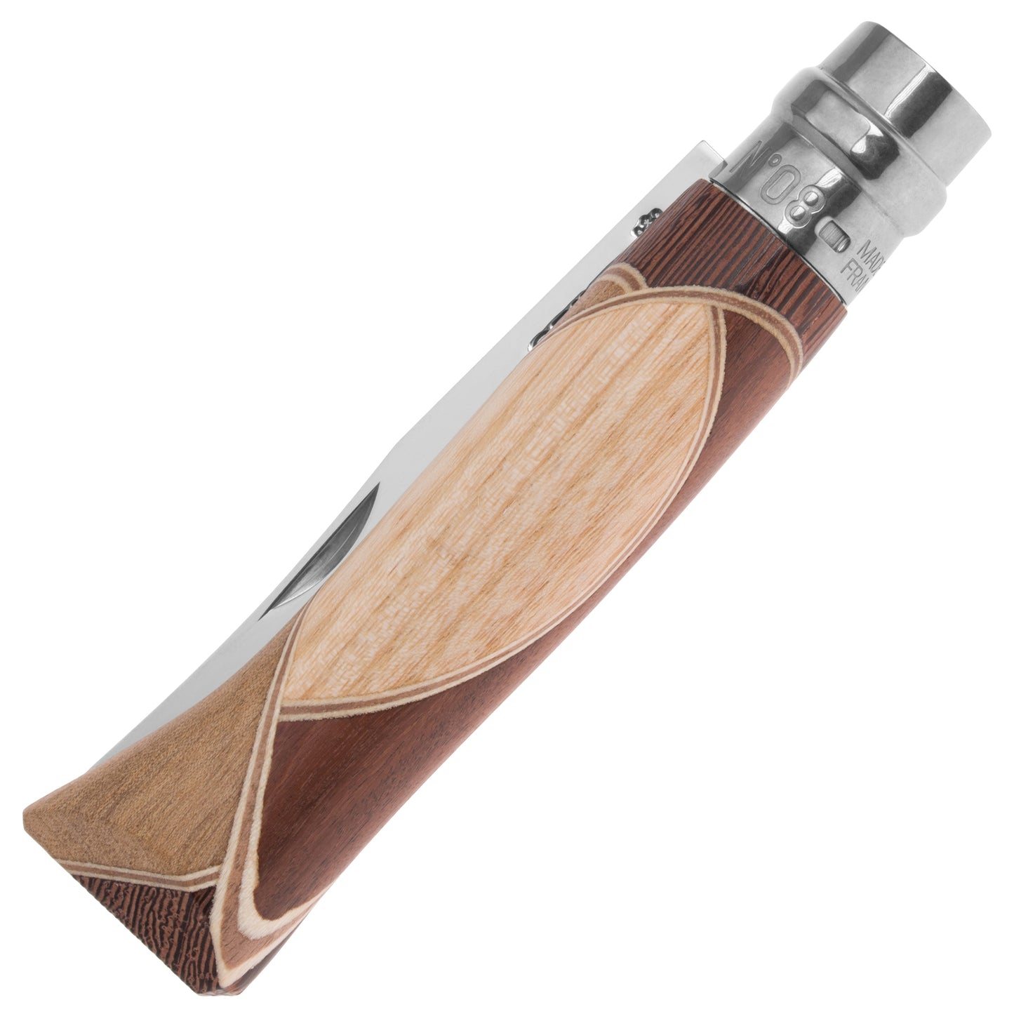 Nóż składany Opinel No.8 INOX Luxury Chaperon Box