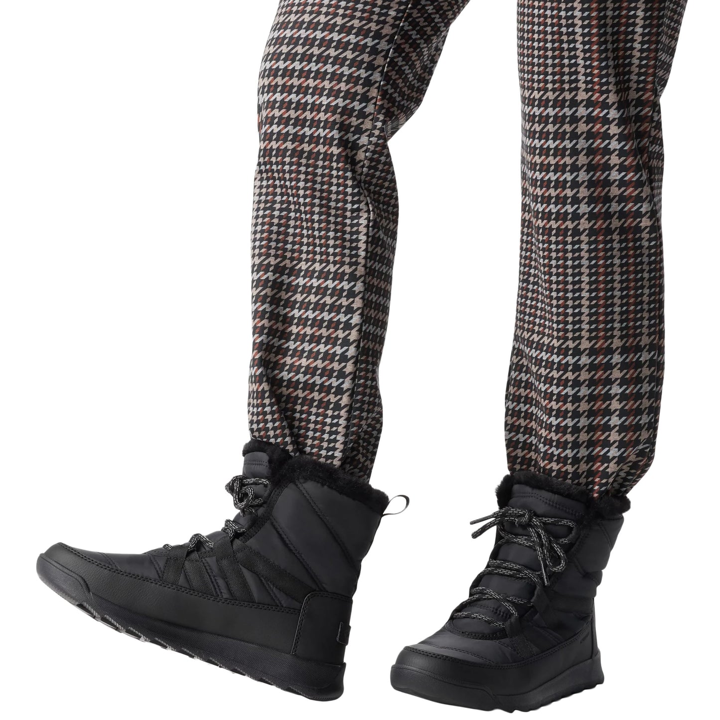 Buty damskie Sorel Whitney II Plus Lace WP - Black/Quarry