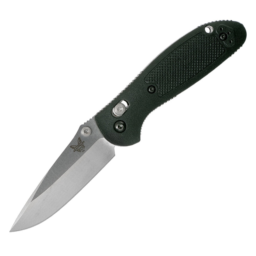 Nóż składany Benchmade Mini Griptilian CPM-S30V - Black Grivory