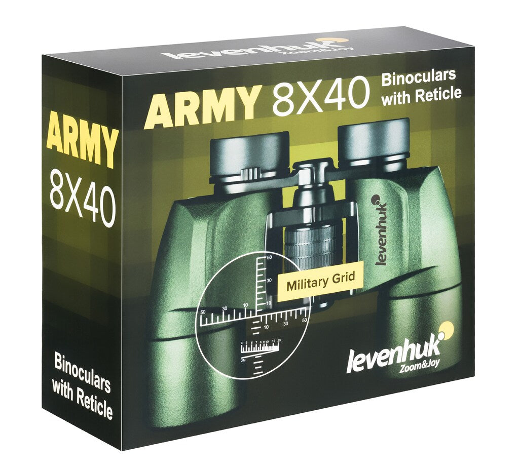 Lornetka Levenhuk Army 8x40 z siatką celowniczą