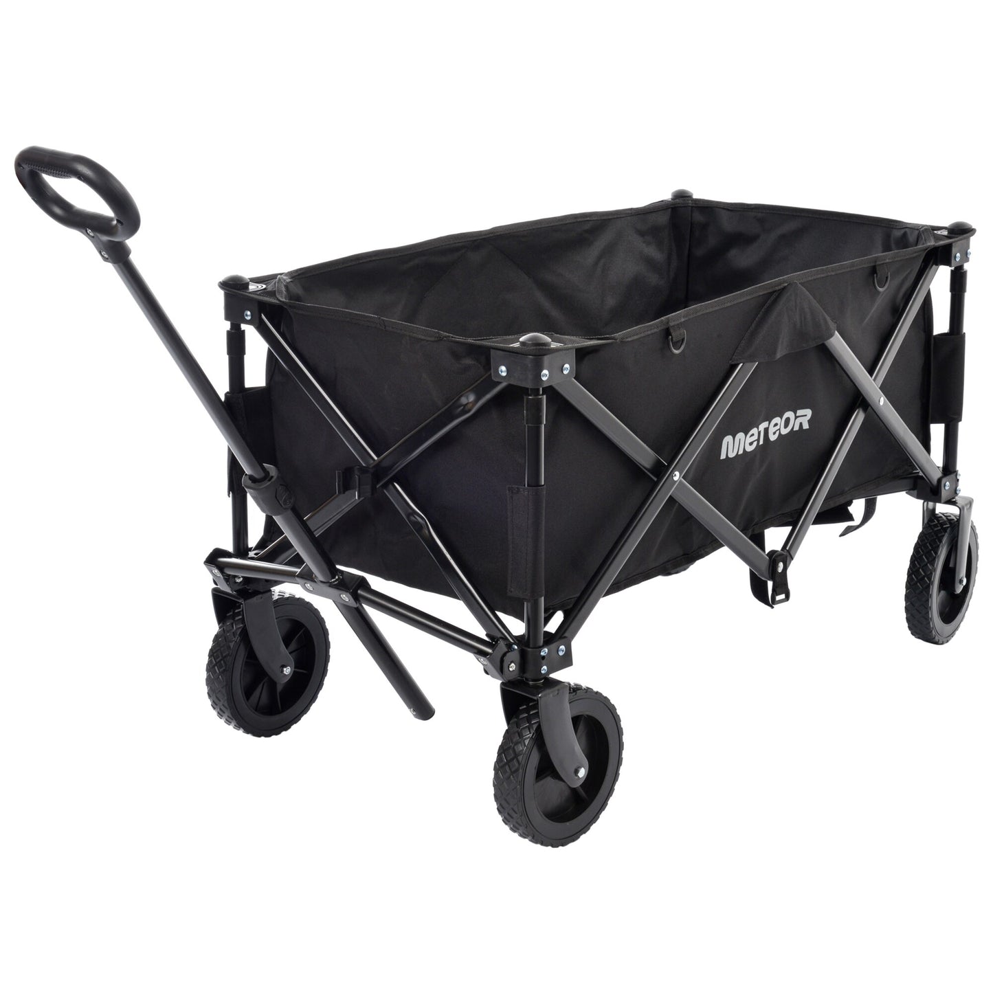 Wózek składany transportowy Meteor X-300 - Czarny