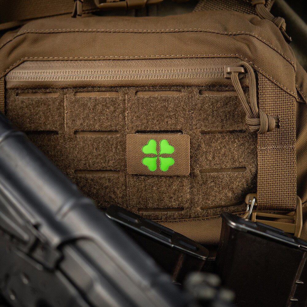 Naszywka M-Tac MOLLE Koniczyna - Coyote