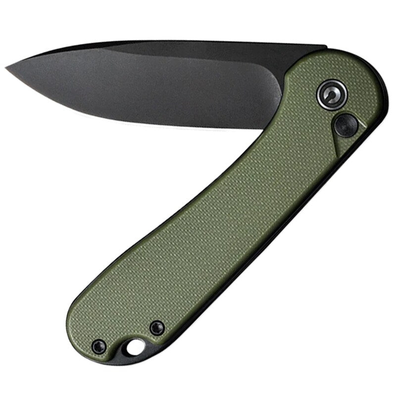 Nóż składany Civivi Elementum II Black Stonewashed - Green