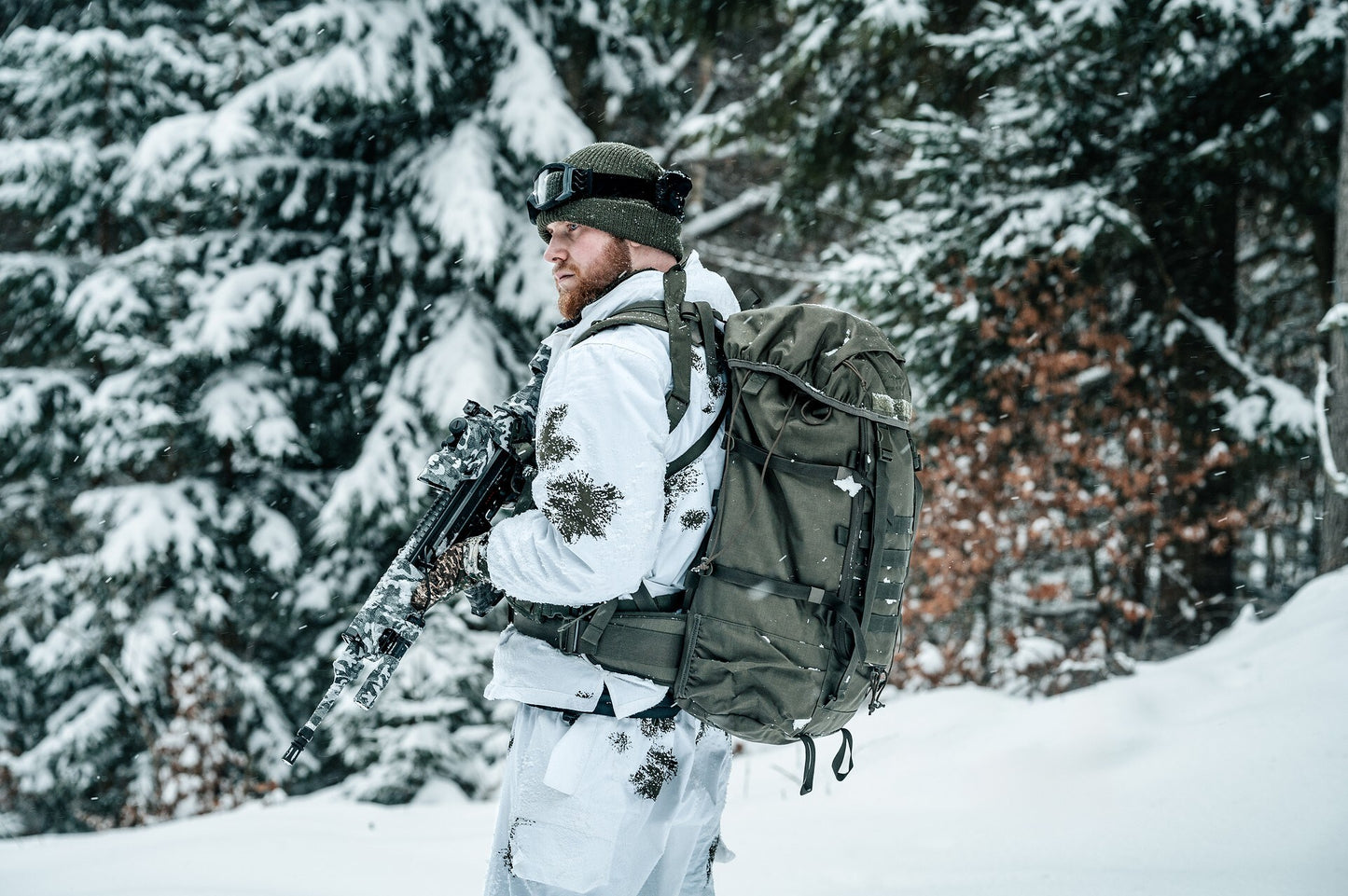 Plecak Berghaus Tactical FLT Heros 45 l FA IR - Stone Grey Olive