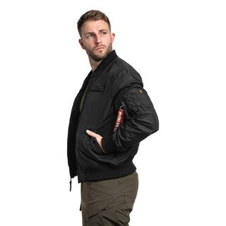 Kurtka Alpha Industries MA-1 TT Flying Tigers - Black