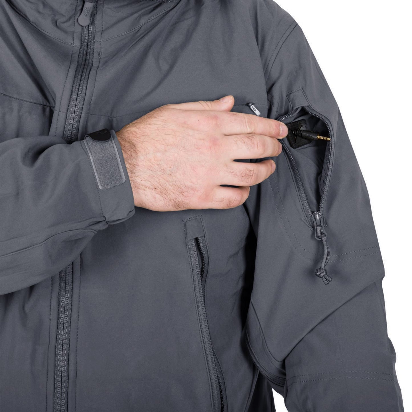 Kurtka Helikon Cougar Softshell Windblocker QSA HID - Shadow Grey