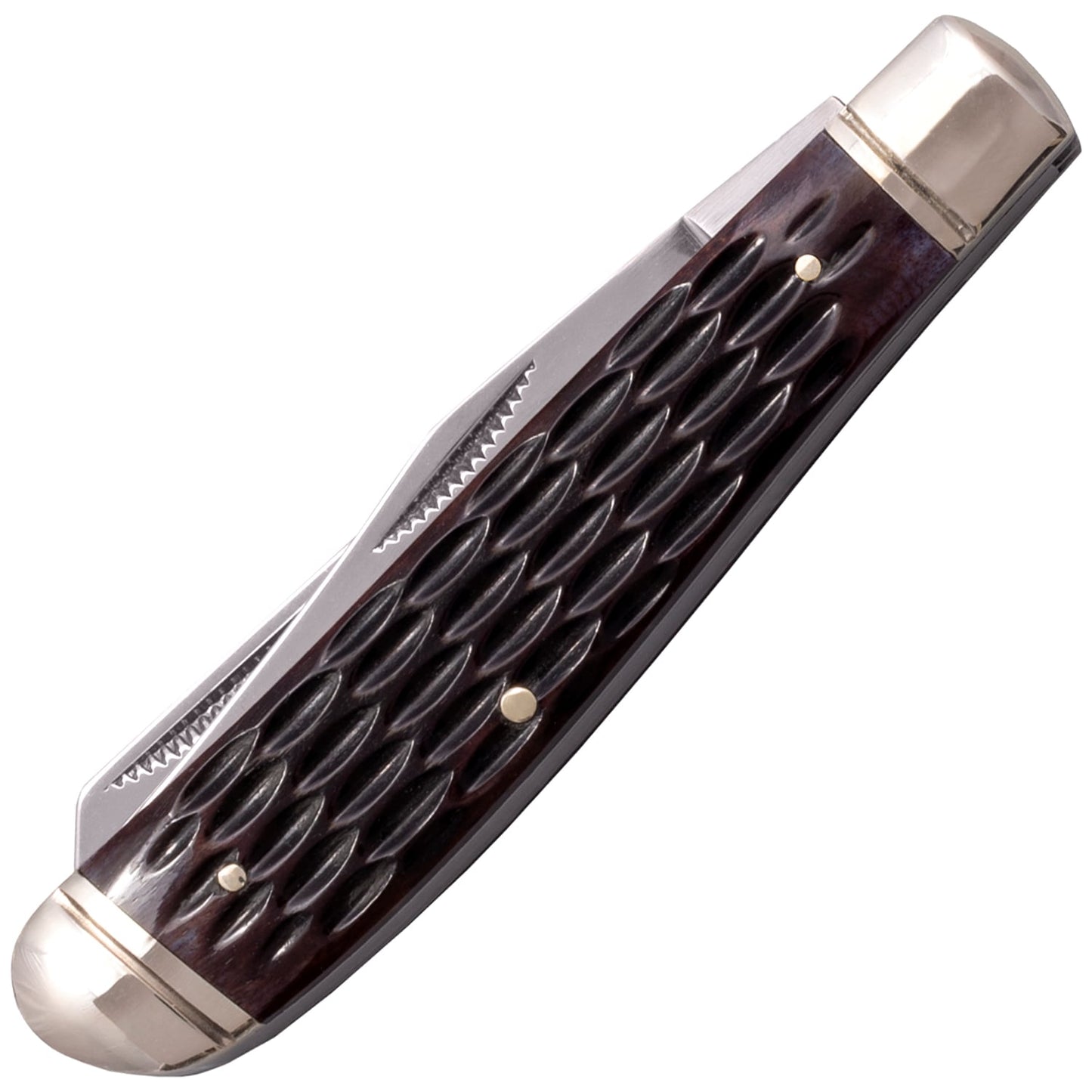 Nóż składany Cold Steel Mini Trapper 8Cr13MoV - Jigged Bone