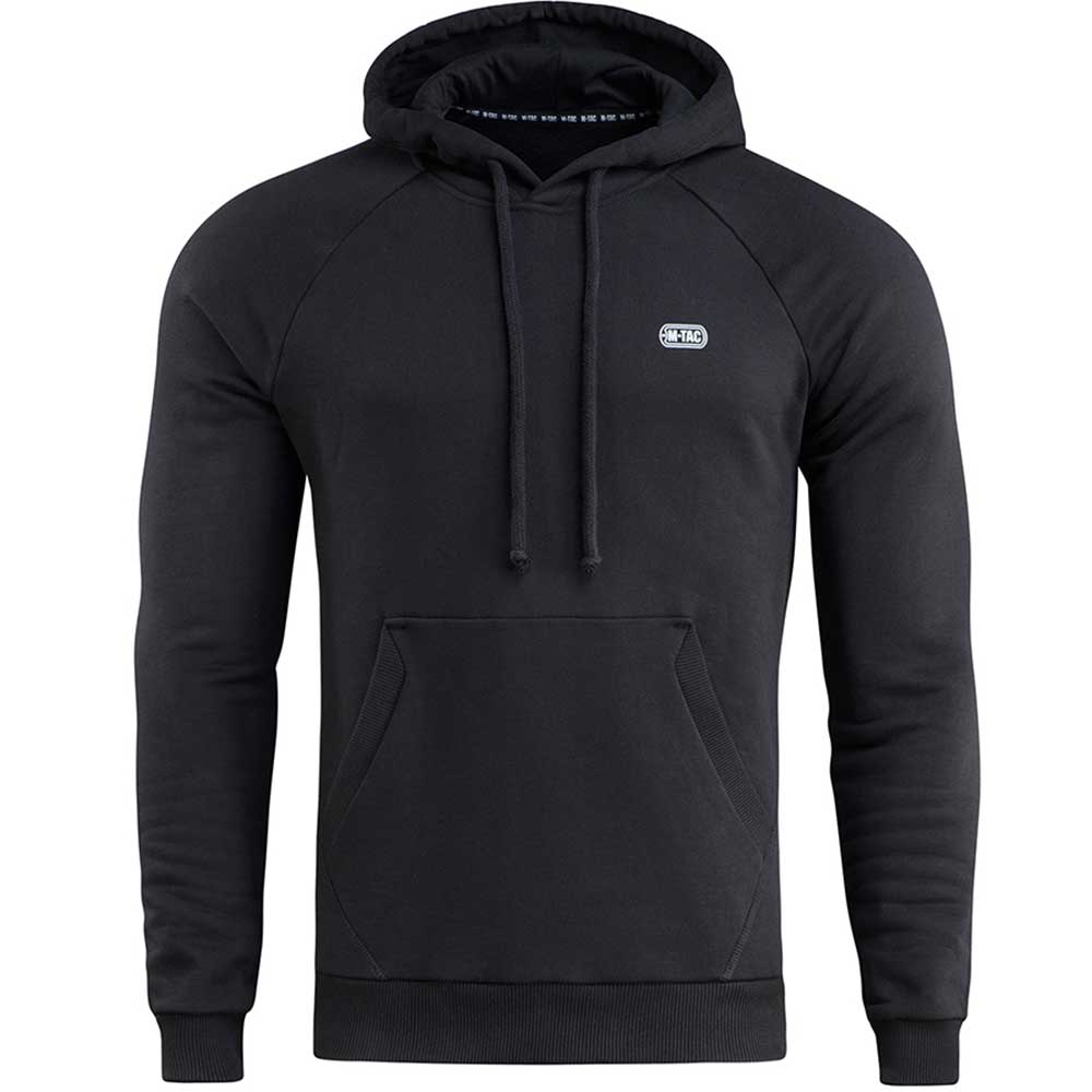 Bluza M-Tac Hoodie Cotton Raglan Hard - Black