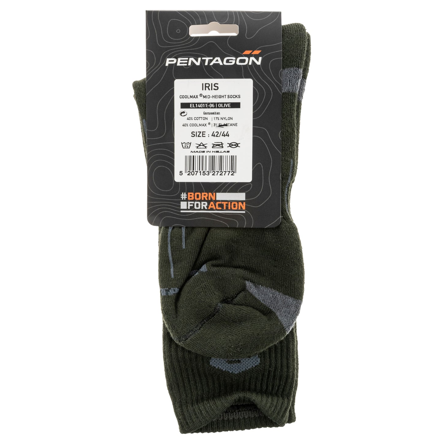 Skarpety Pentagon Iris Coolmax - Olive