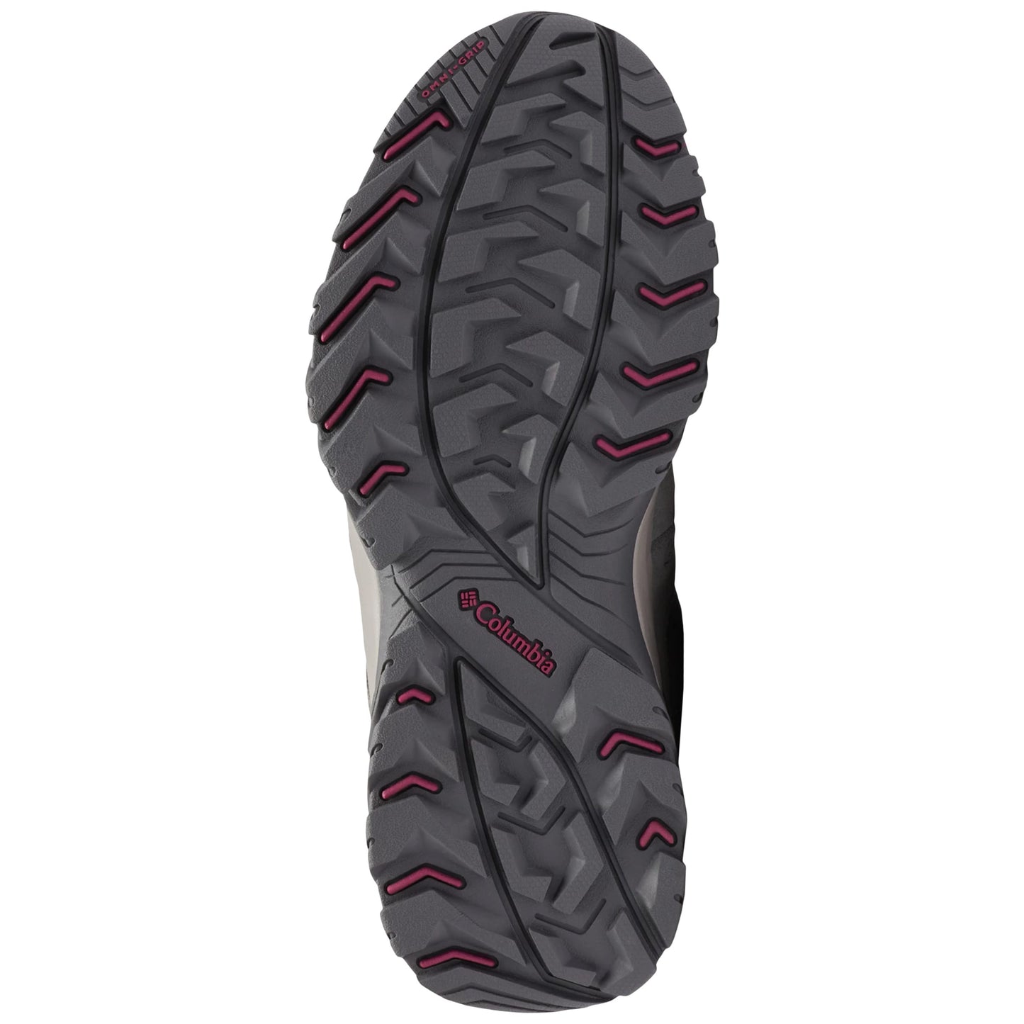 Buty Damskie Columbia Redmond III Waterproof - Ti Titanium/Red Onion