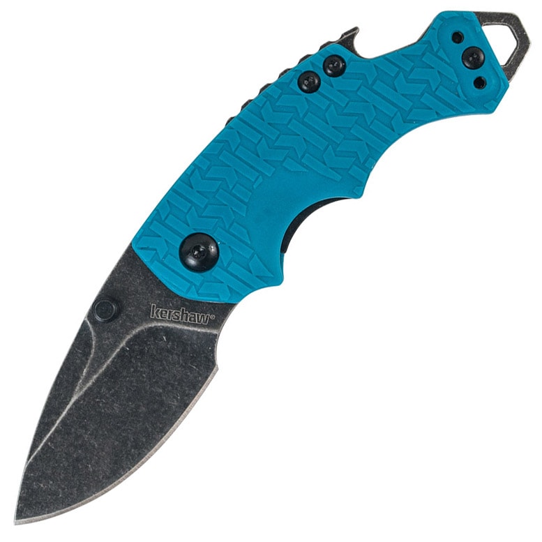 Nóż składany Kershaw Shuffle Teal Blackwash