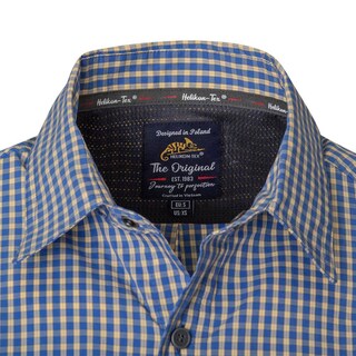 Koszula Helikon Covert Concealed Carry Short Sleeve - Royal Blue Checkered