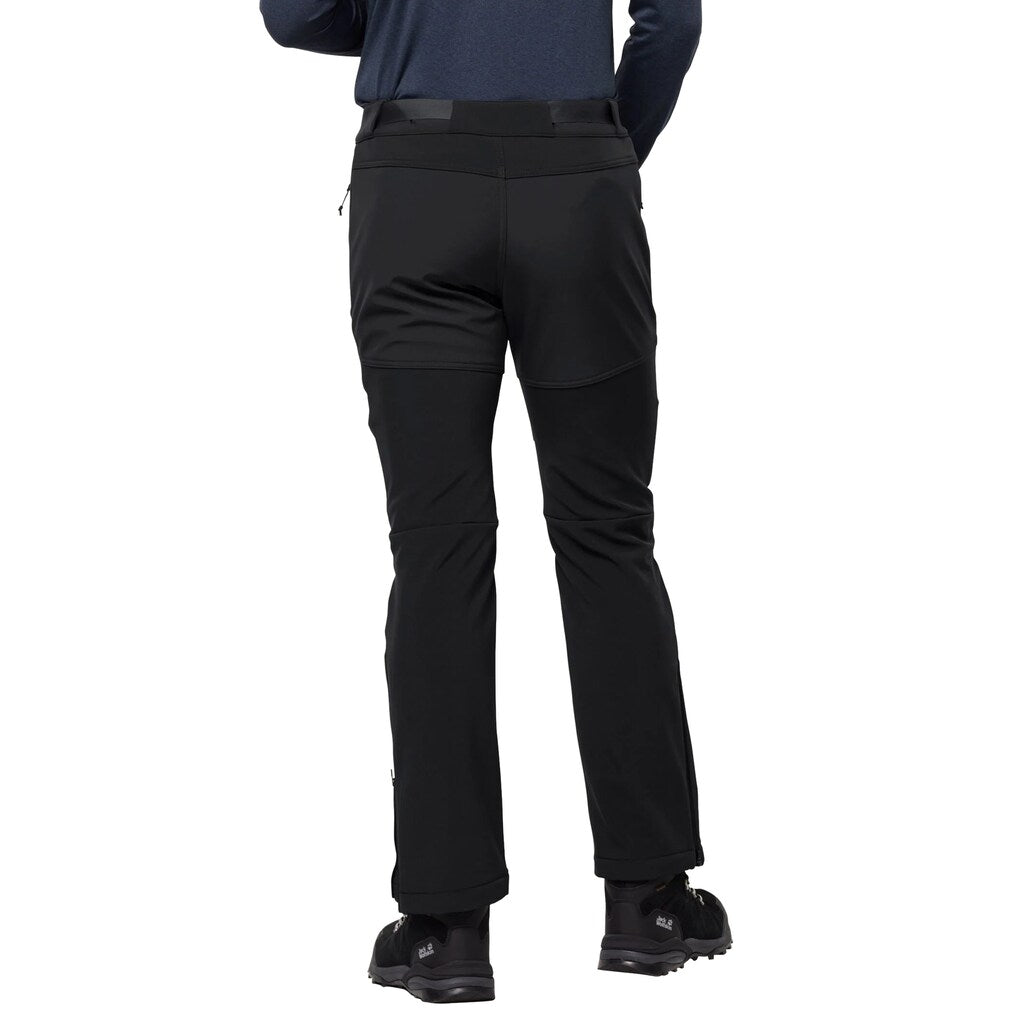Spodnie Jack Wolfskin Softshell Stollberg - Black
