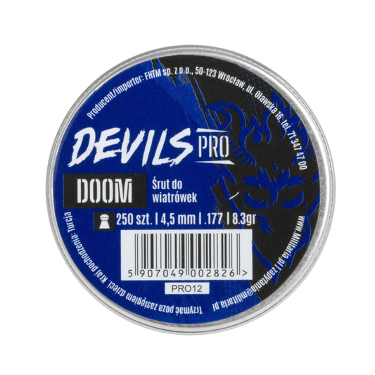 Śrut Devils Pro Doom 4,5 mm 8,33 gr - 250 szt.