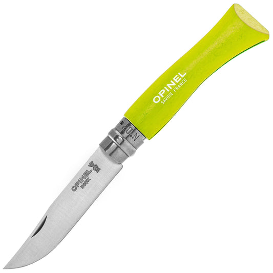 Nóż składany Opinel No.7 Colorama Inox blister - Anise