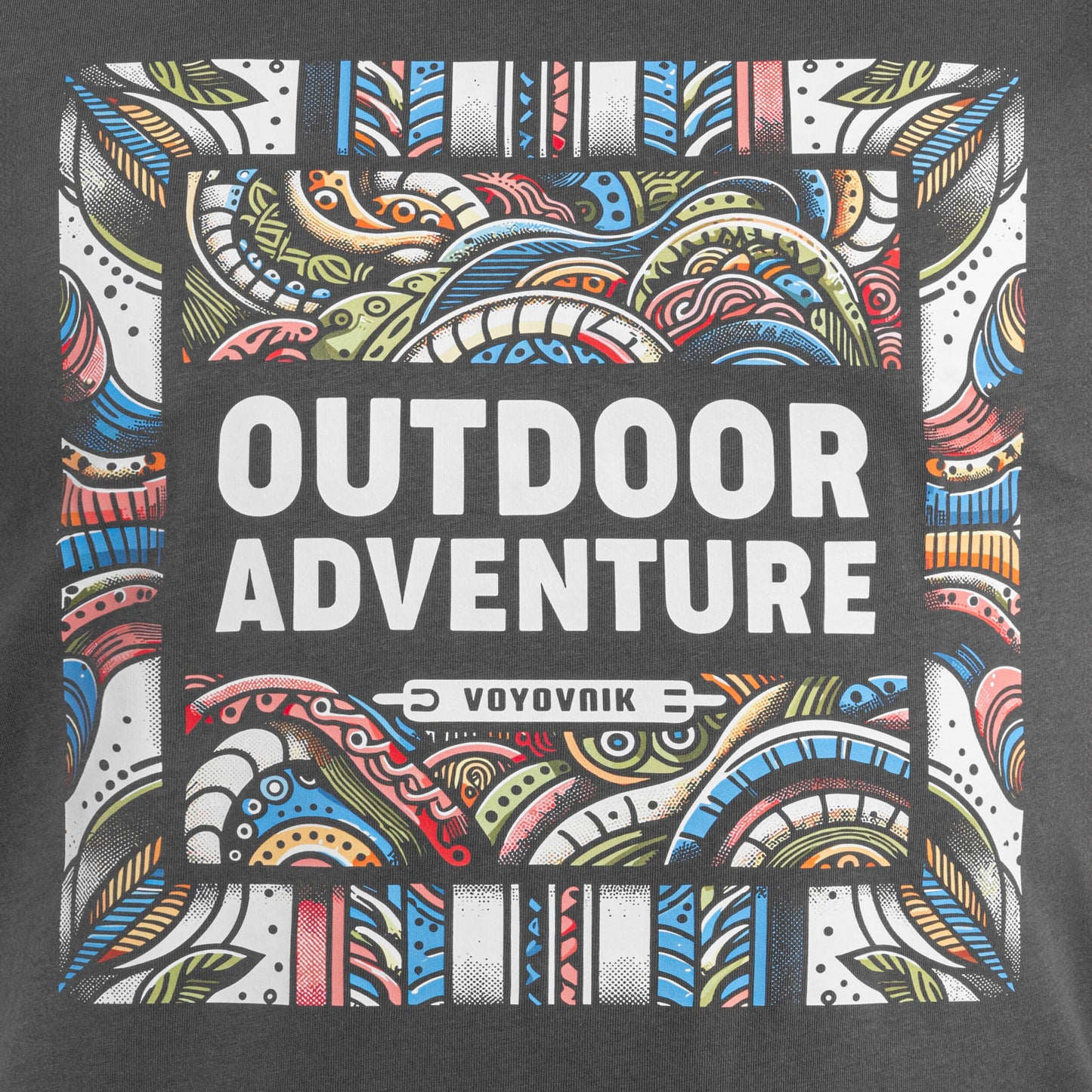 Koszulka T-shirt Voyovnik Outdoor Adventure - Szara