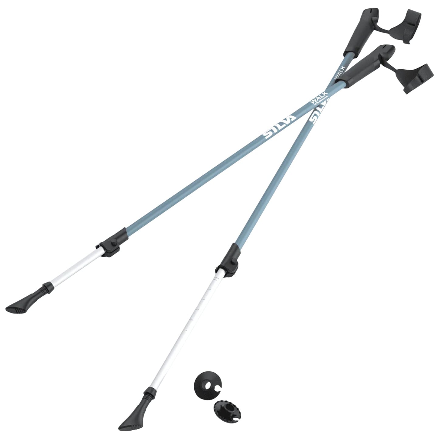 Kije do nordic walking Silva Walking Poles Aluminum - Blue