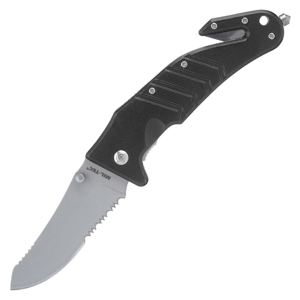 Nóż składany ratowniczy Mil-Tec Car Knife - Black