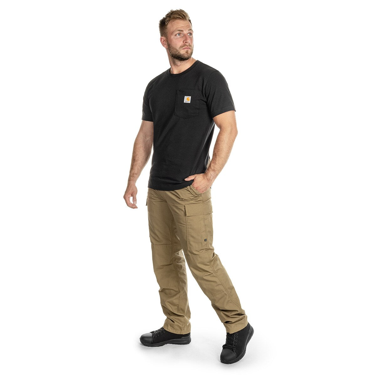 Koszulka T-Shirt Carhartt K87 Pocket - Black