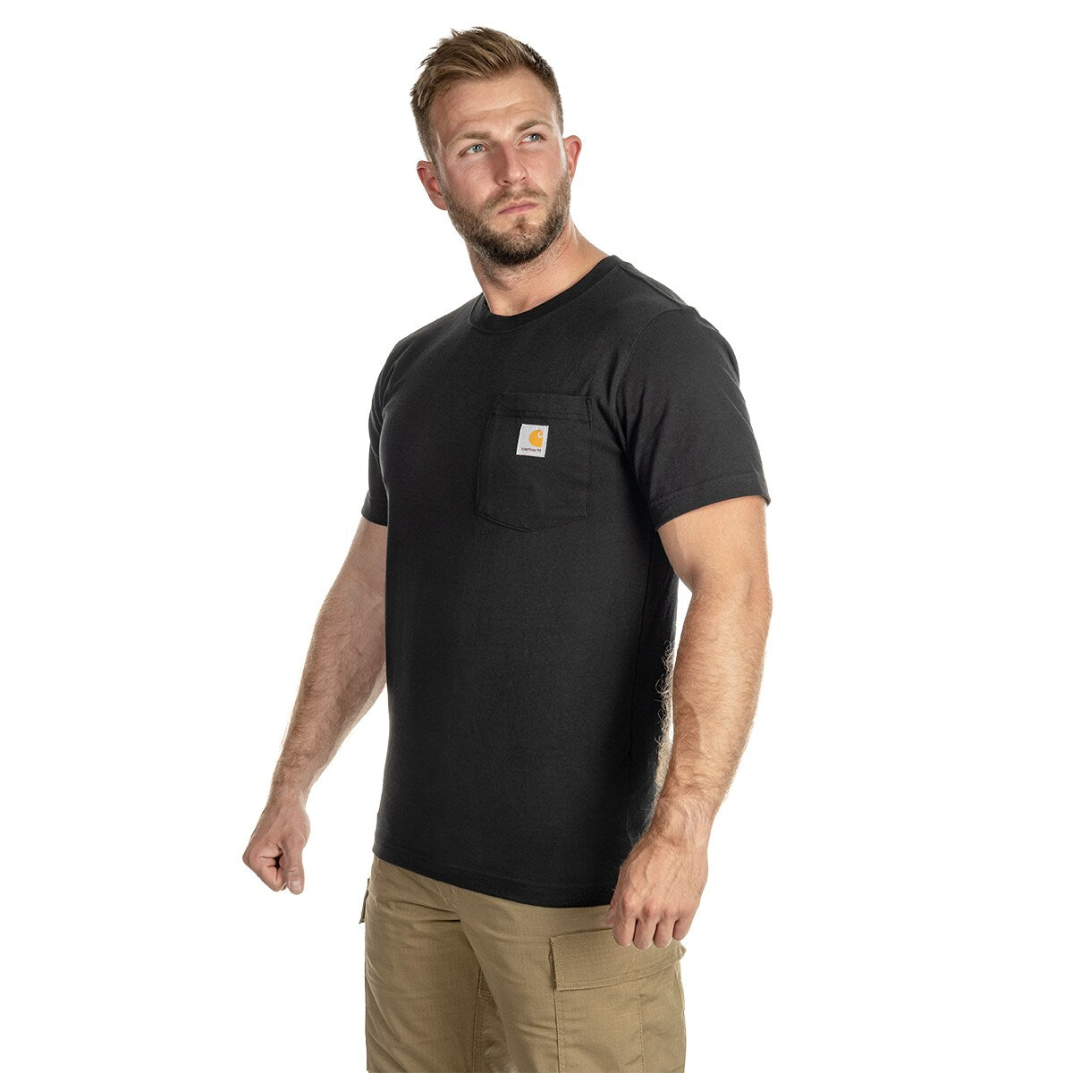 Koszulka T-Shirt Carhartt K87 Pocket - Black