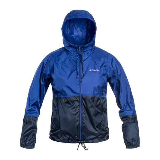 Kurtka damska Columbia Flash Forward II Hooded Windbreaker - Clematis Blue/Collegiate Navy
