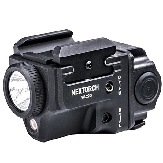 Latarka na broń z celownikiem laserowym Nextorch WL22G - 650 lumenów, Green Laser
