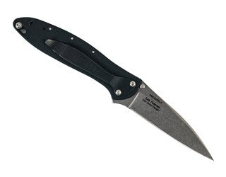 Nóż składany Kershaw Leek 1660SWBLK Stonewash Black