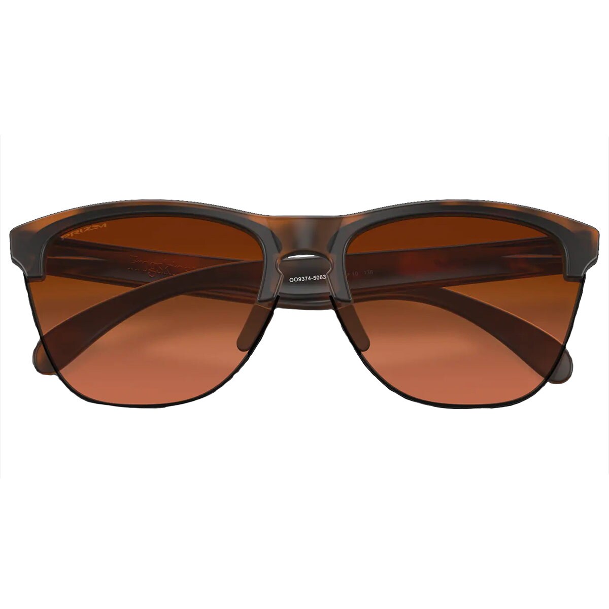 Okulary przeciwsłoneczne Oakley Frogskins Lite Matte Brown Tortoise Prizm Brown Gradient