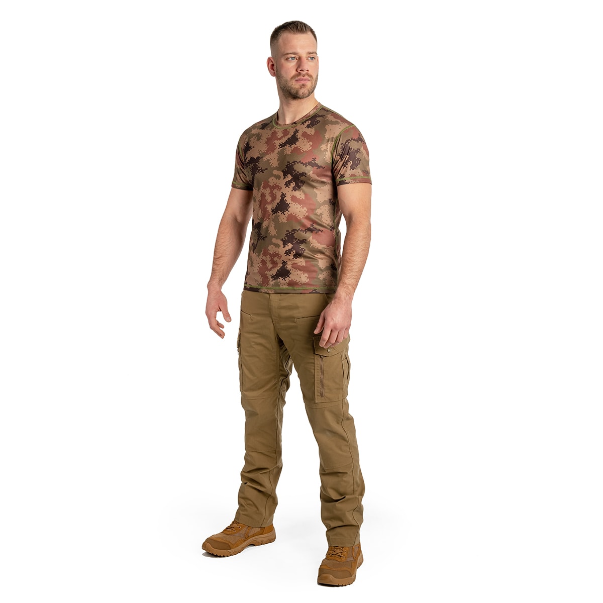 Koszulka termoaktywna Haasta Coolmax - Pantera cyfrowa - wz.93 Pantera PL Woodland