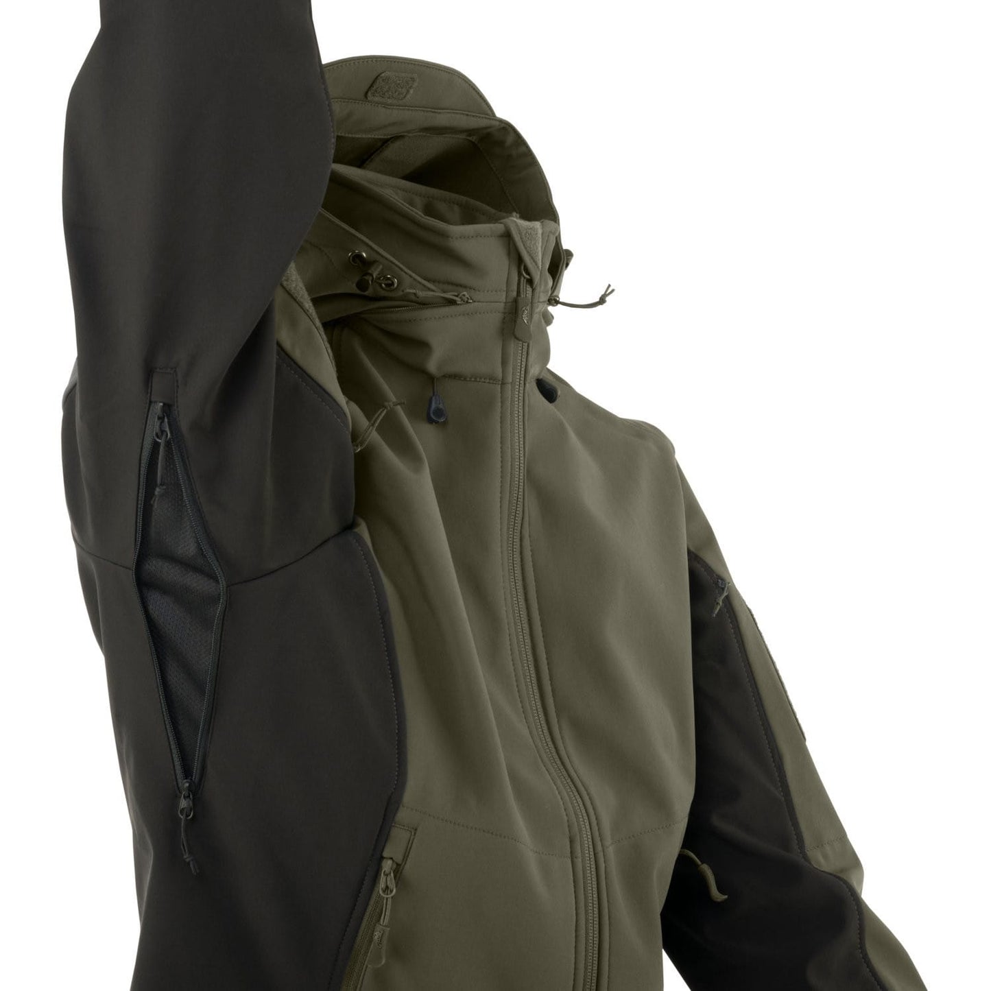 Kurtka damska Helikon Gunfighter Softshell - Taiga Green/Black