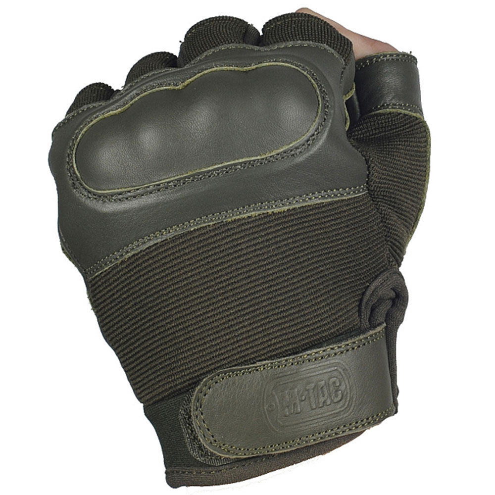Rękawice taktyczne bez palców M-Tac Assault Tactical Mk.4 - Olive
