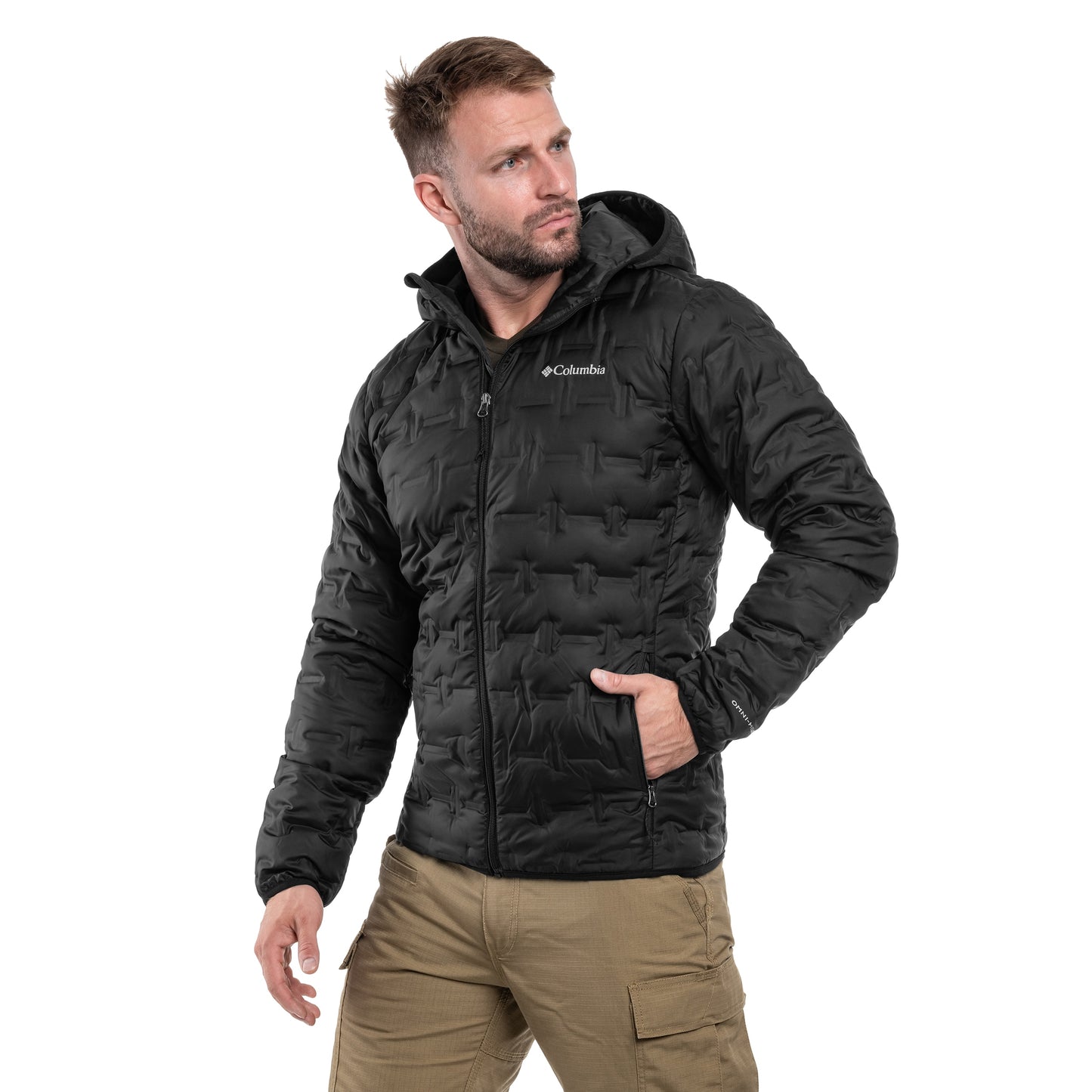 Kurtka Columbia Delta Ridge II Down Hooded - Black