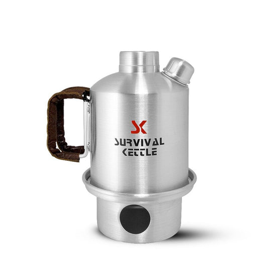 Czajnik turystyczny Survival Kettle Silver Half - 0,6l