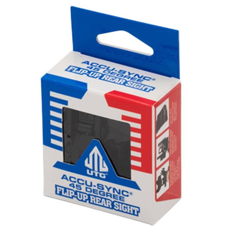 Składana kątowa szczerbinka UTG Accu-Sync MT-945 - Black