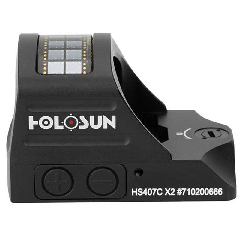 Kolimator Holosun HS407C X2 Micro Red Dot - Solar Panel