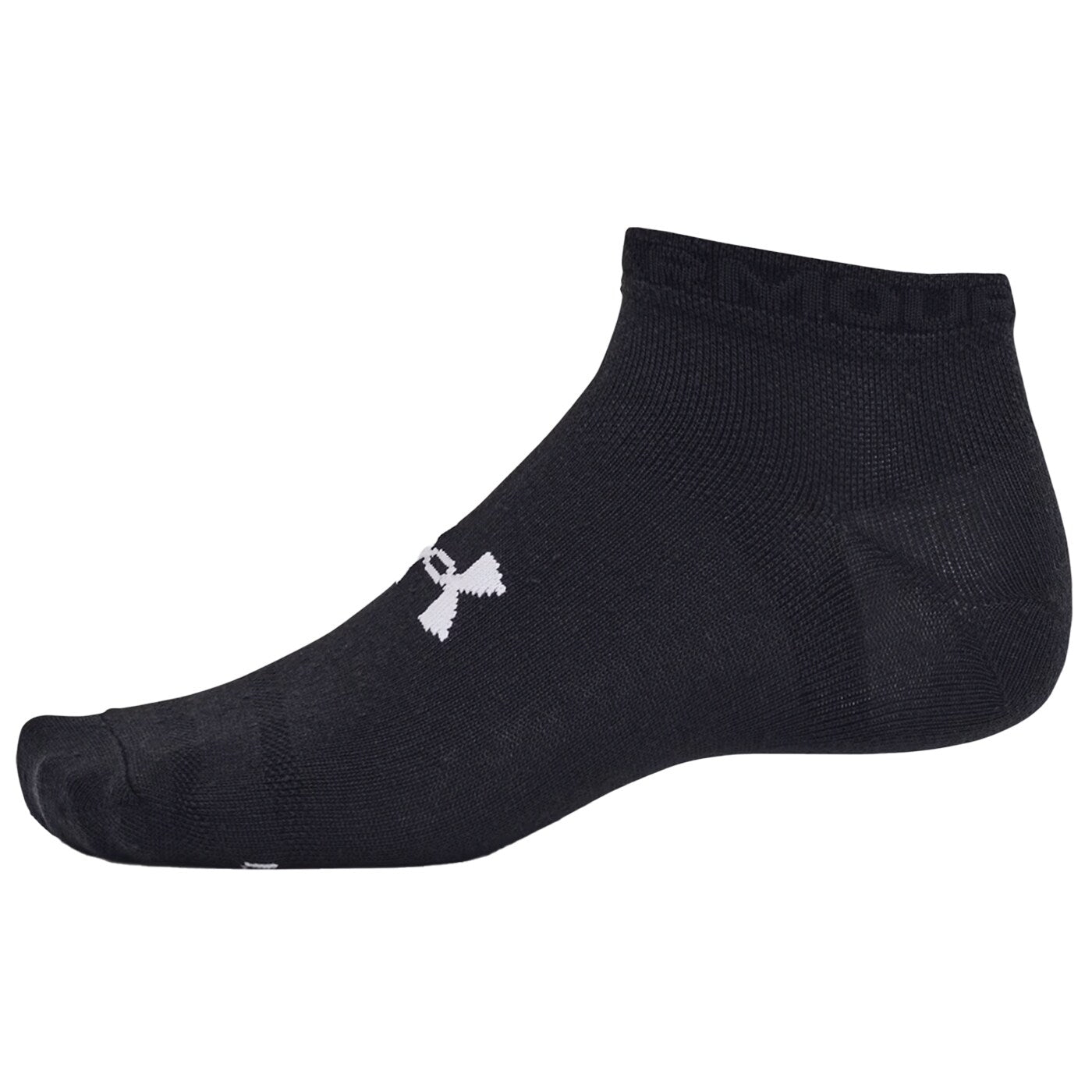 Skarpety Under Armour Essential Low Cut Black/Halo Grey - 6 par