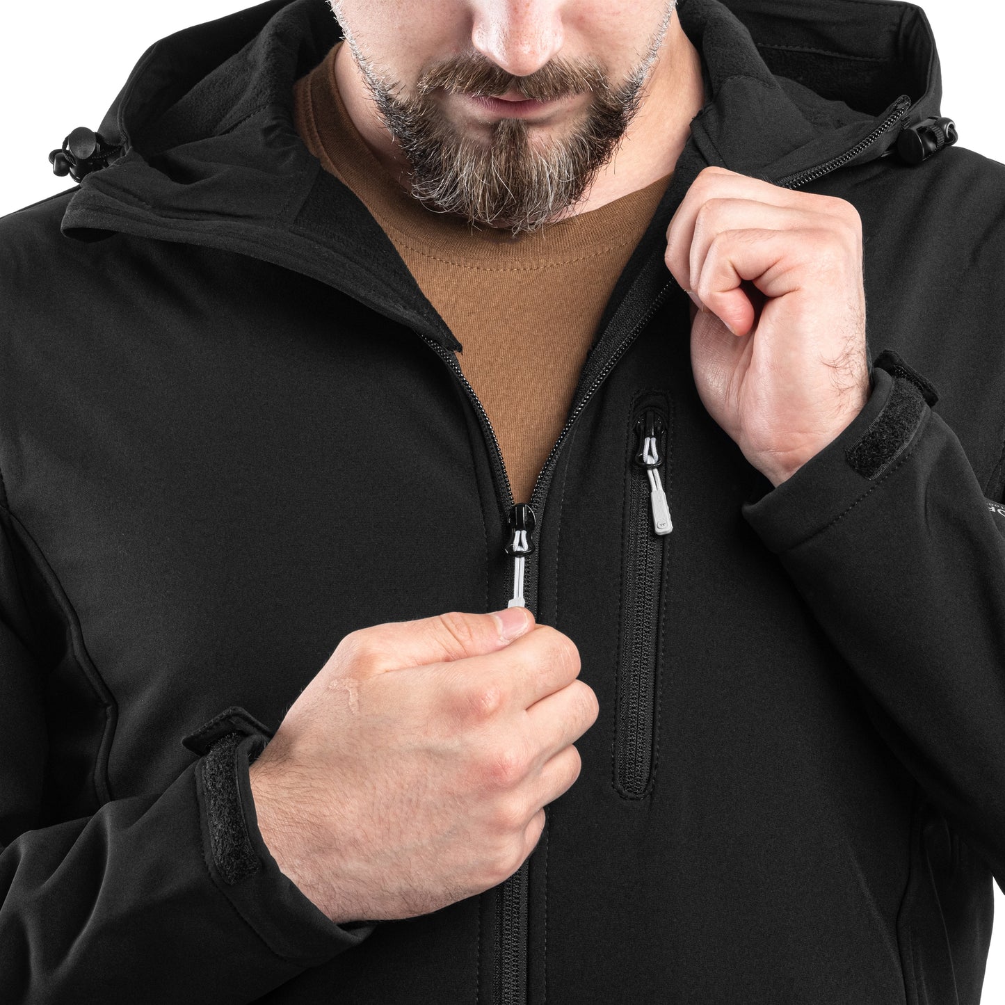 Kurtka Hi-Tec Softshell Caen - Black
