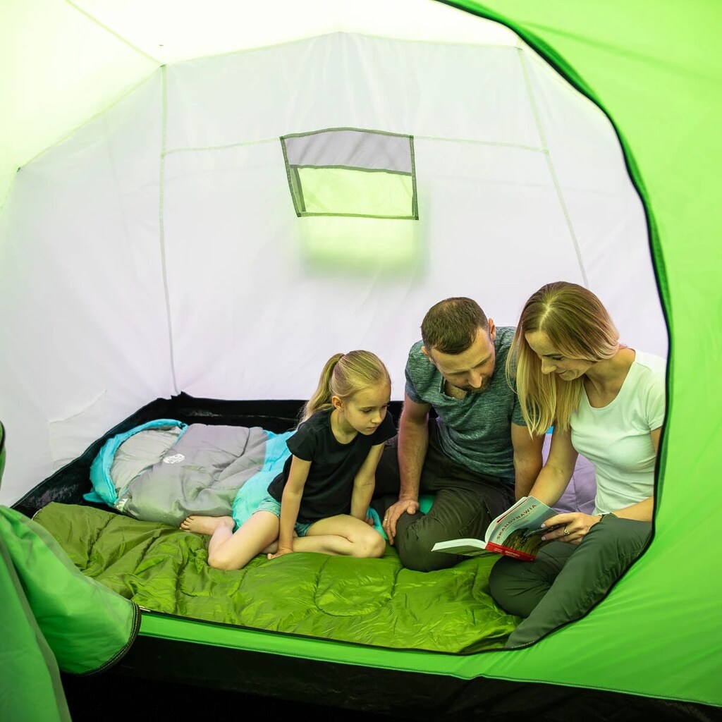 Namiot 6-osobowy Nils Camp Highland NC6031 - Zielono-Szary