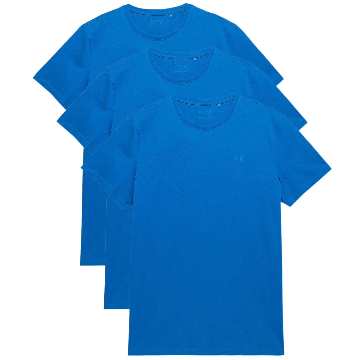Koszulka T-shirt 4F TTSHM536 Niebieska - 3 szt.