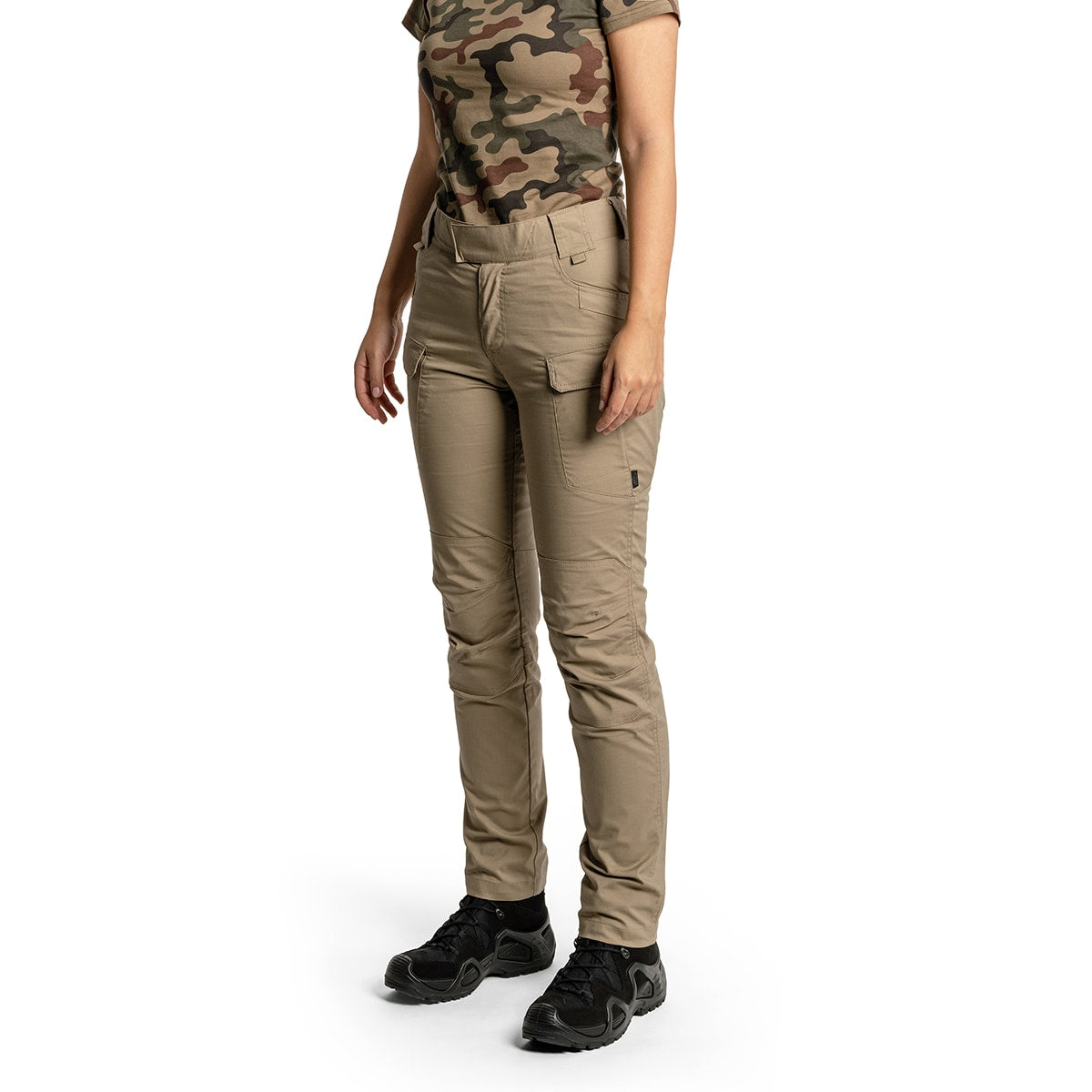 Spodnie damskie Helikon Women's UTP Resized PolyCotton Rip-Stop - Khaki