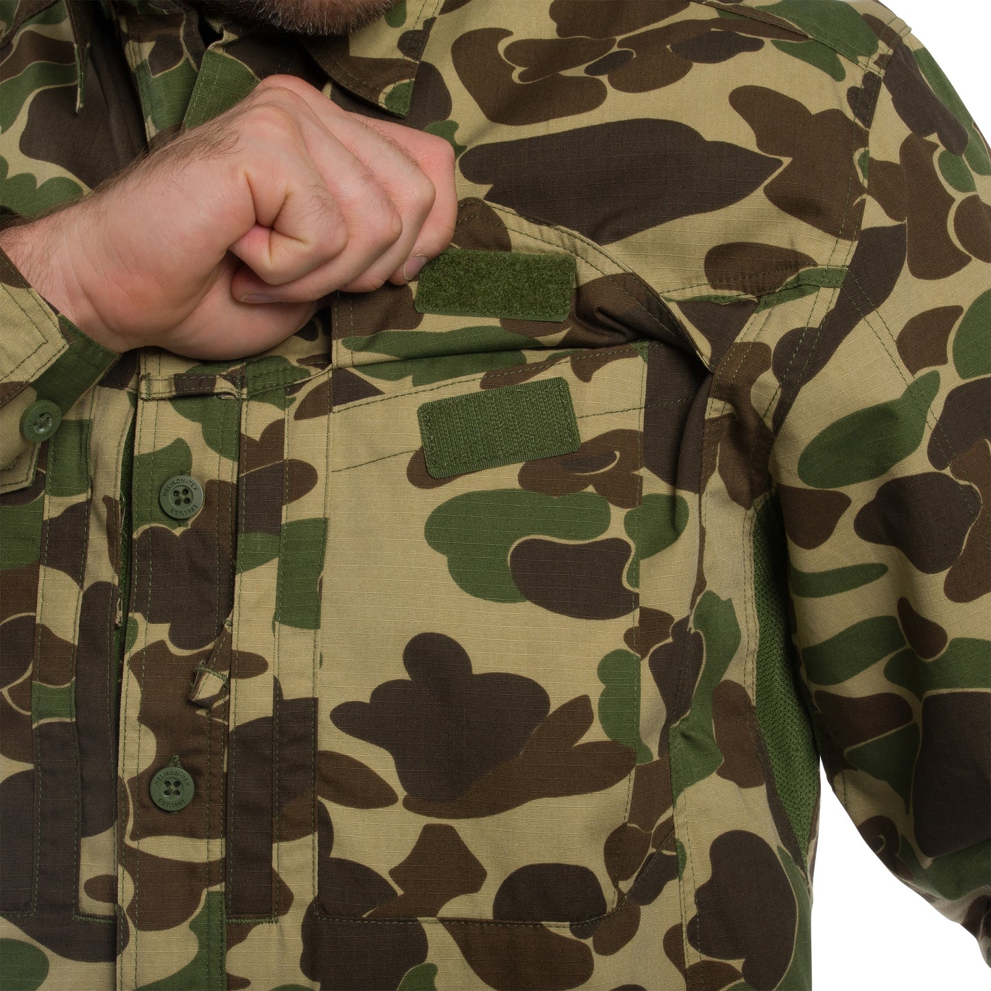 Koszula Helikon Defender Mk2 PolyCotton Ripstop Long Sleeve - Duck Hunter