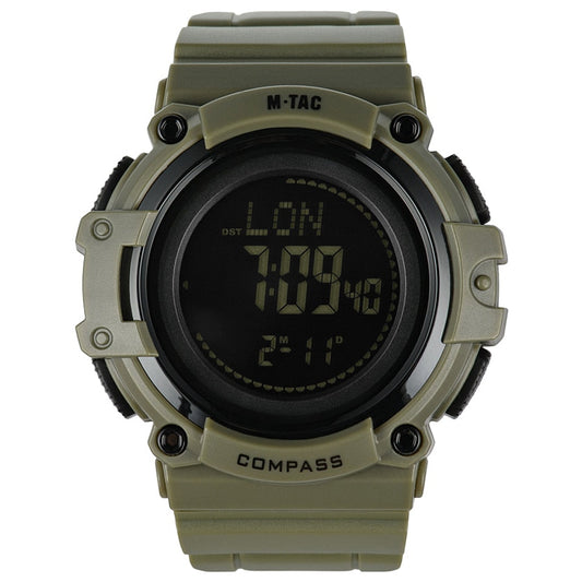 Zegarek taktyczny M-Tac z kompasem 2233 - Ranger Green