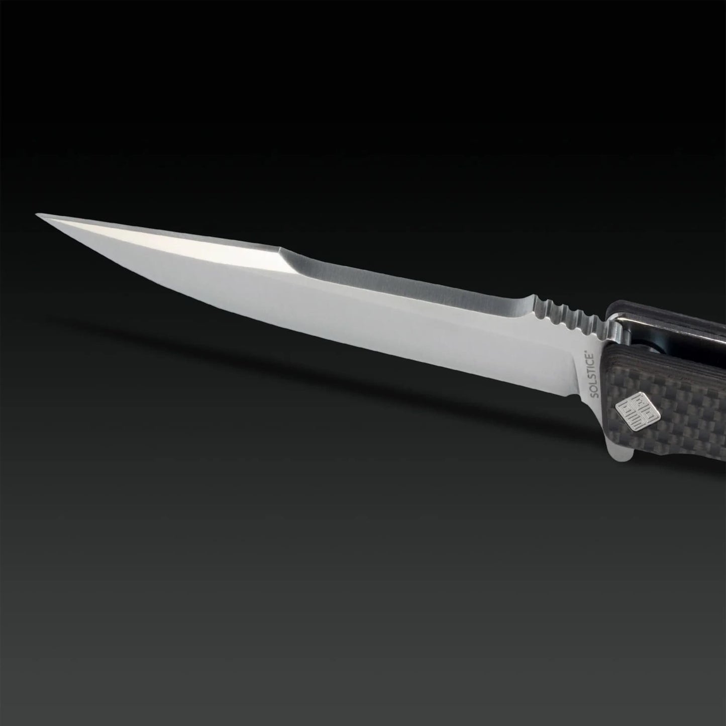 Nóż składany Ocaso Solstice Harpoon Carbon Fiber - Satin