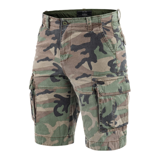 Szorty Mil-Tec Vintage Prewash - Woodland