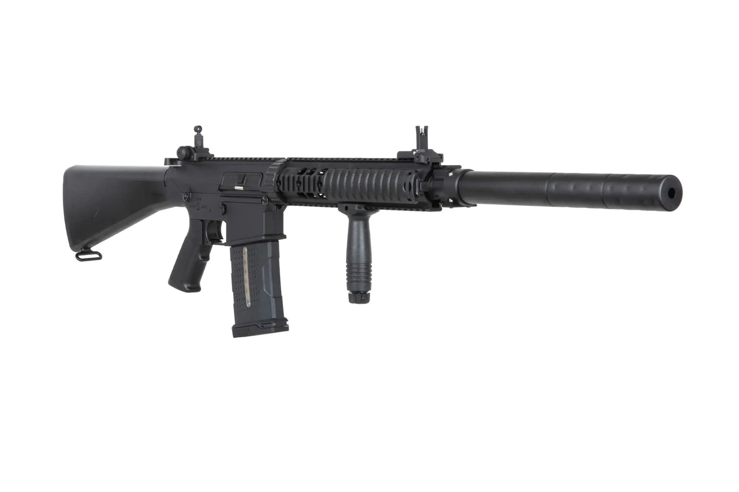 Karabin wyborowy AEG A&K SR25-P-N z polimerową kolbą - Black