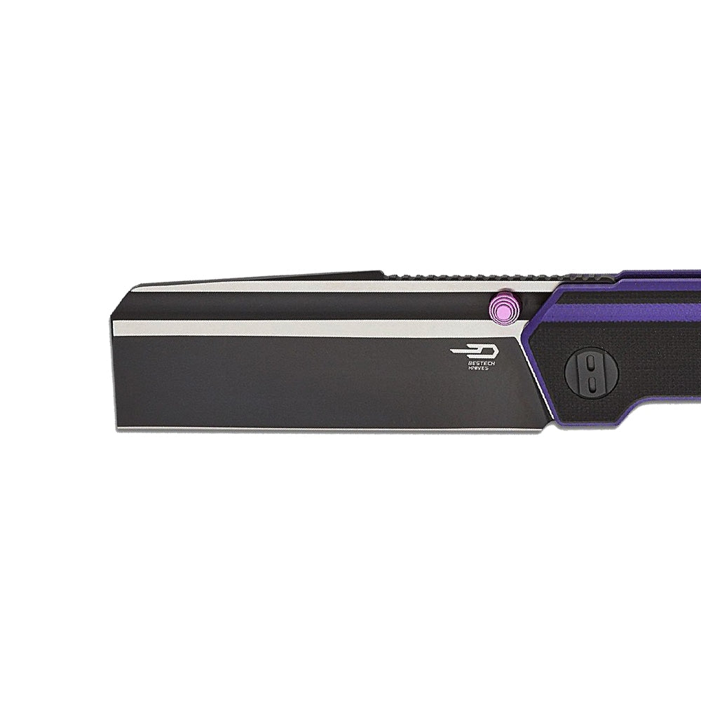 Nóż składany Bestech Knives Tardis - Two-Tone/Black Purple