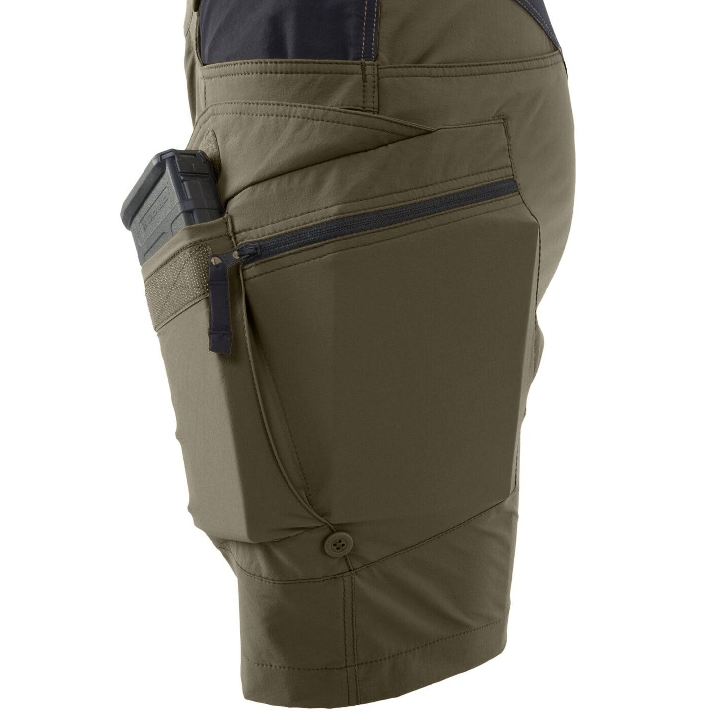 Szorty damskie Helikon OTP Nylon 8,5" - Taiga Green/Black