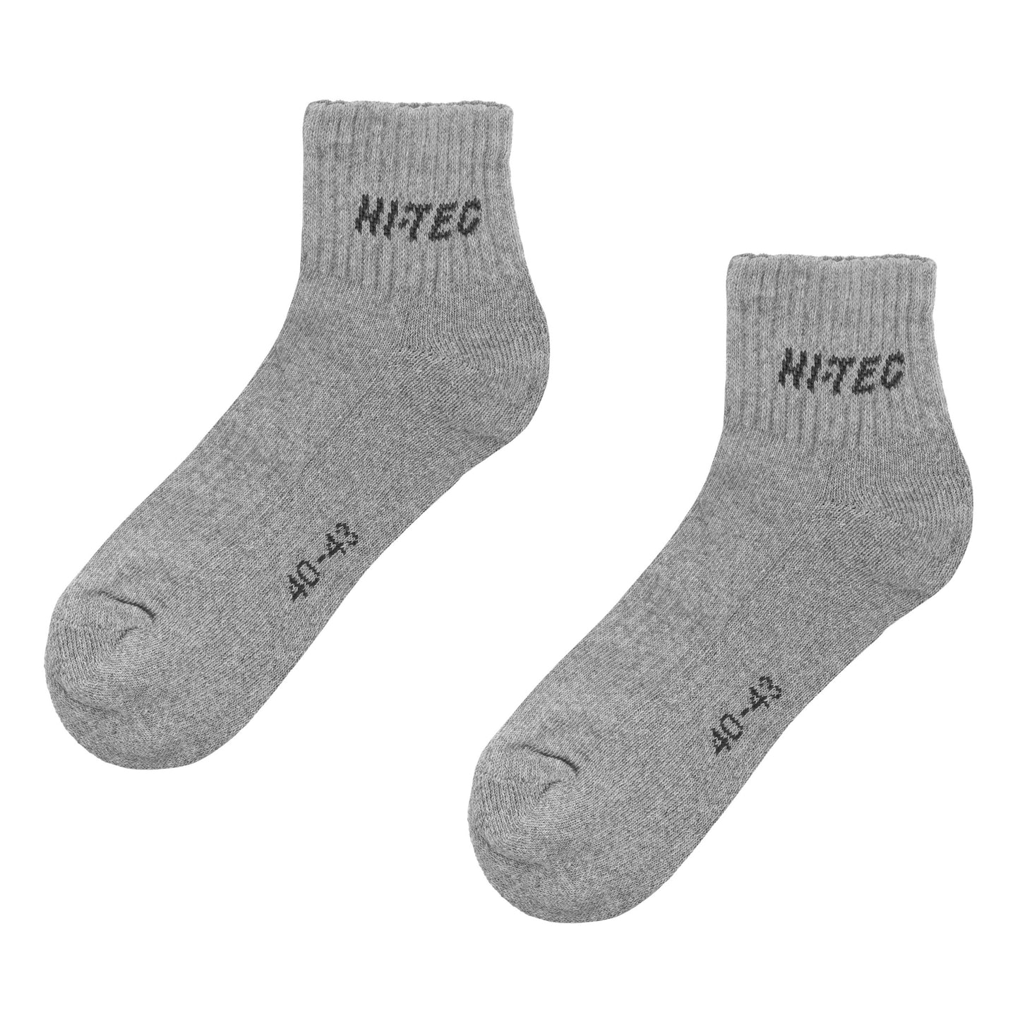 Skarpety Hi-Tec Quarro Grey Melange - 3 pary